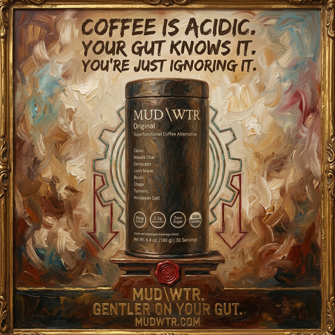 MUD\WTR Facebook ad