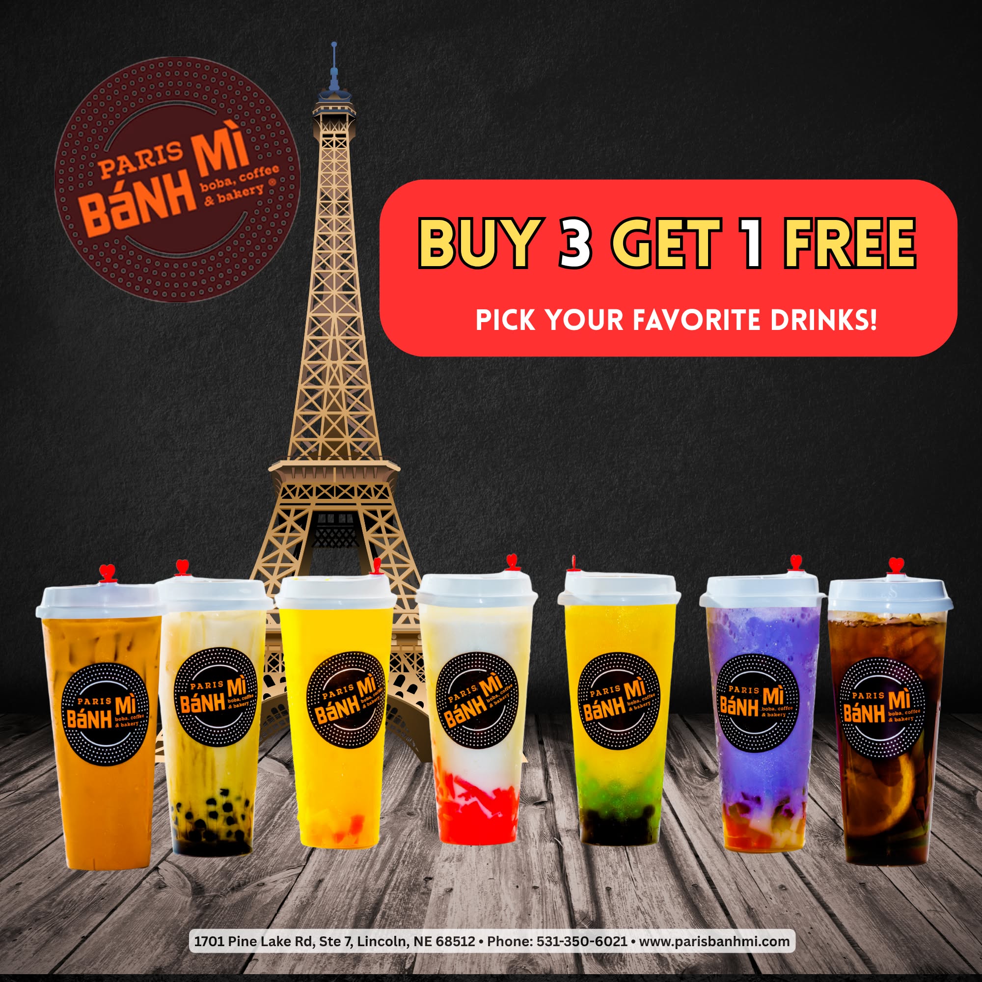 Paris Banh Mi - Lincoln Facebook ad