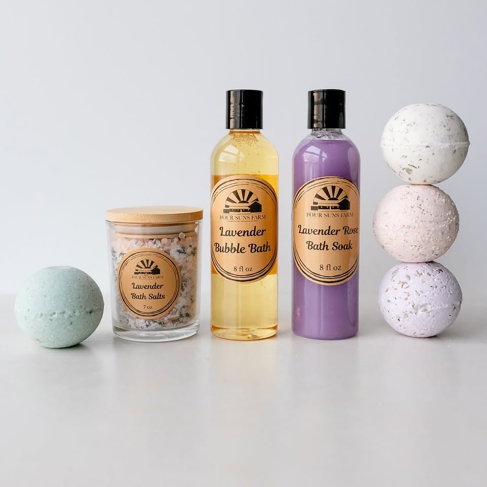 Four Suns Farm Lavender Facebook ad