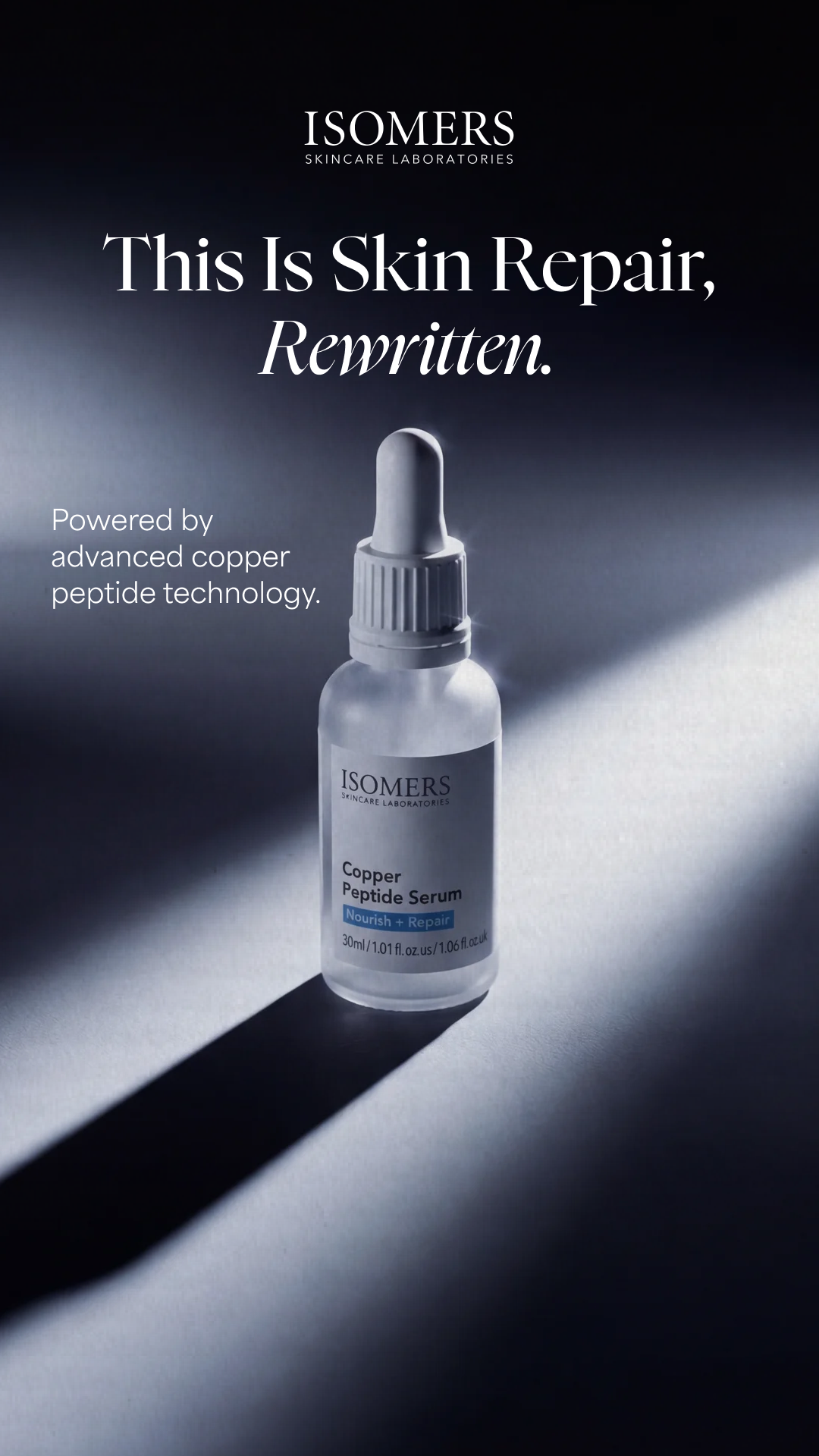 Isomers Skincare Facebook ad