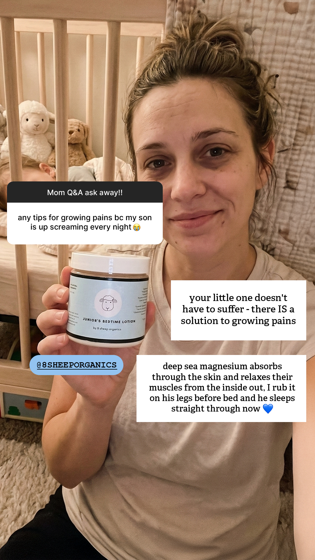 8 Sheep Organics Facebook ad