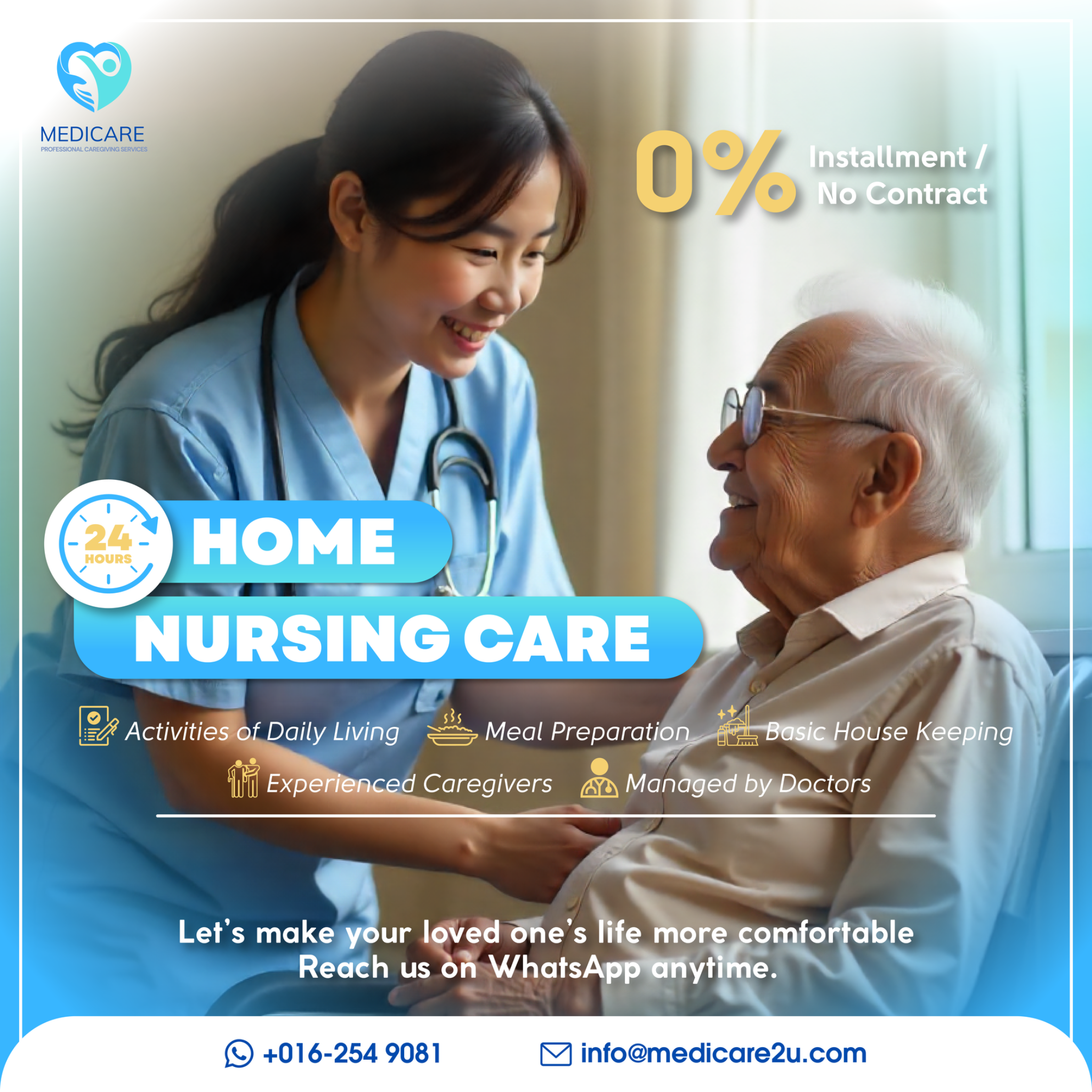 Medicare Home Healthcare Facebook ad from May 28, 2026