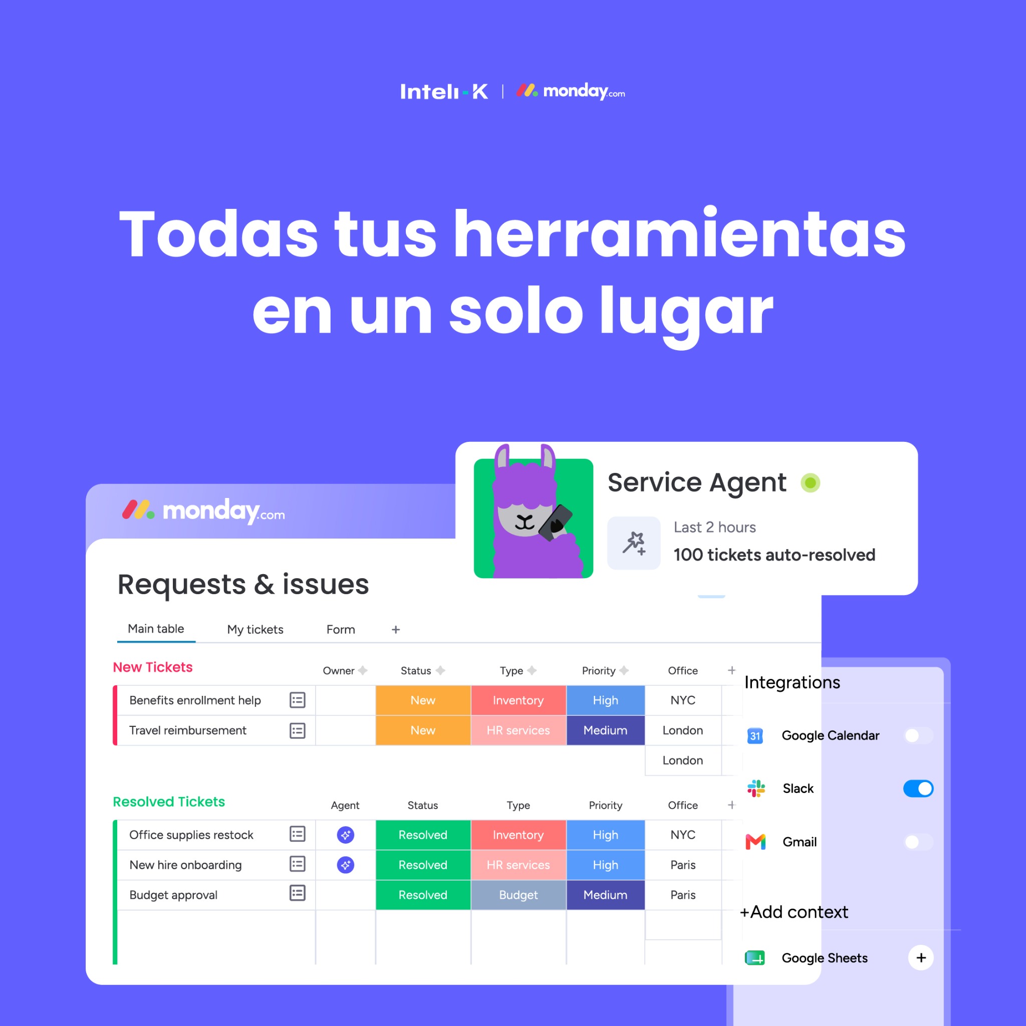 Inteli-K Facebook ad: Conecta todas tus herramientas