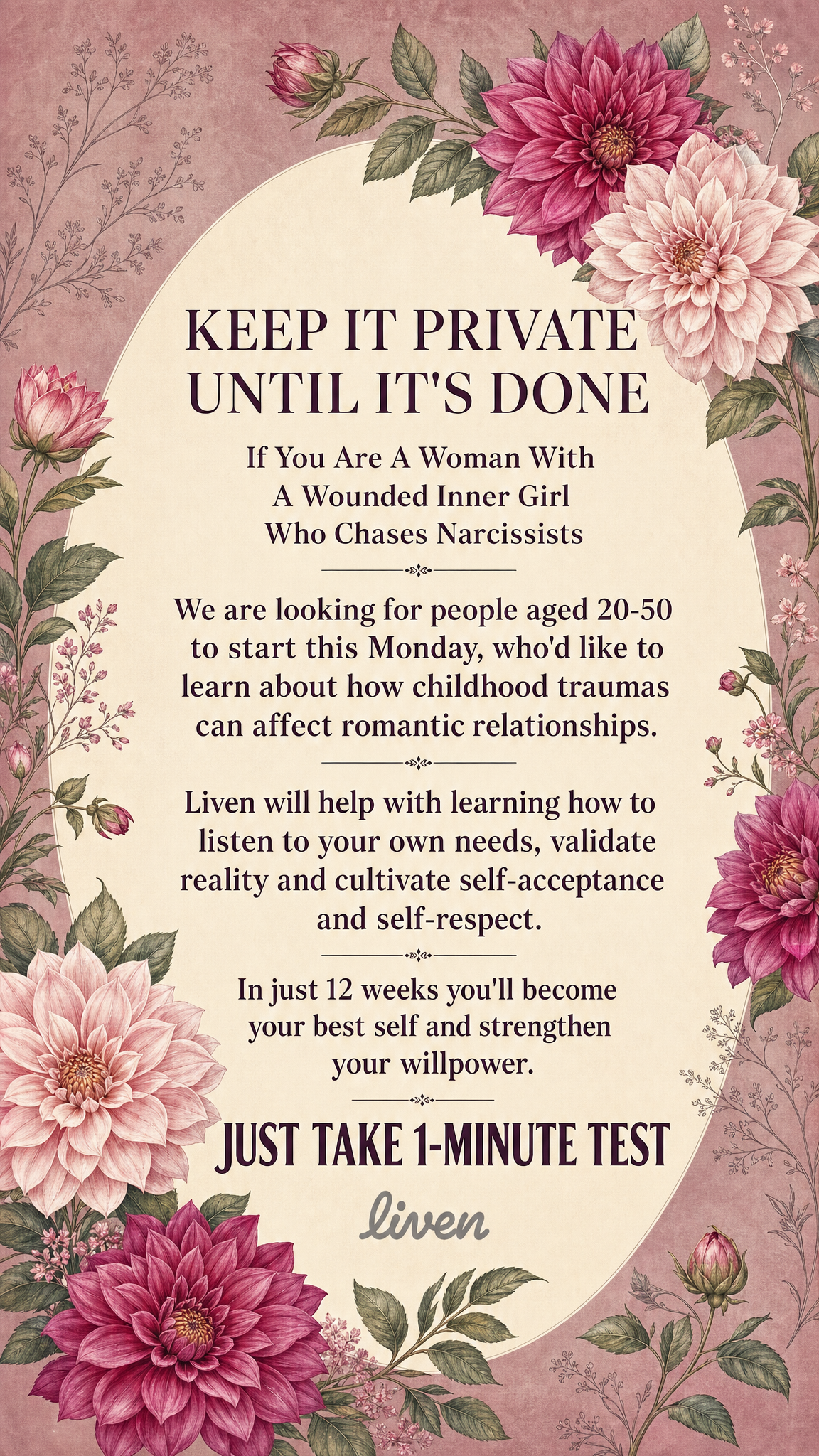 Olivia Parker Facebook ad