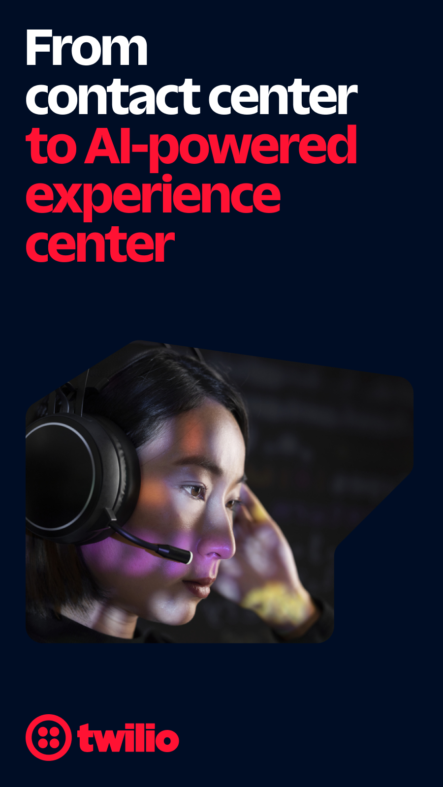 Twilio Facebook ad