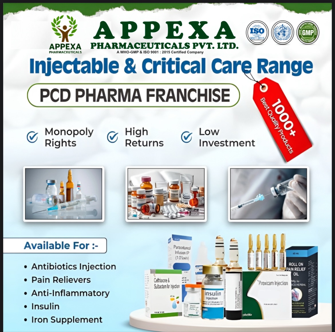 Appexa Pharmaceuticals Pvt. Ltd. Facebook ad