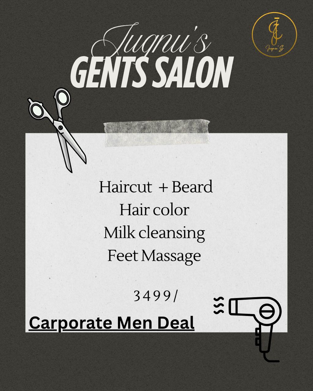 Jugnu's Salon Sargodha Male Facebook ad