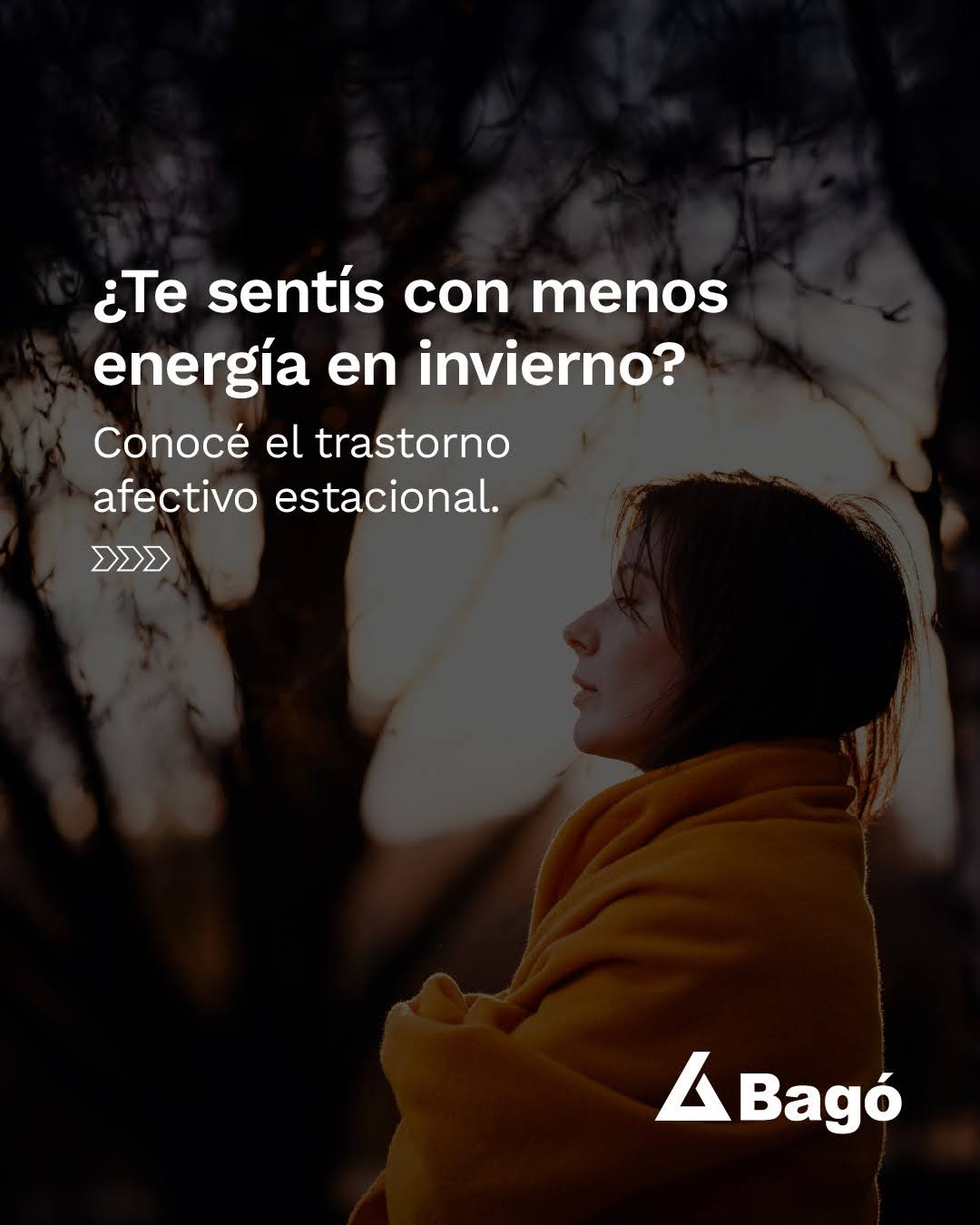 Laboratorios Bagó Argentina Facebook ad: Durante el invierno, algunas personas pueden notar menos…