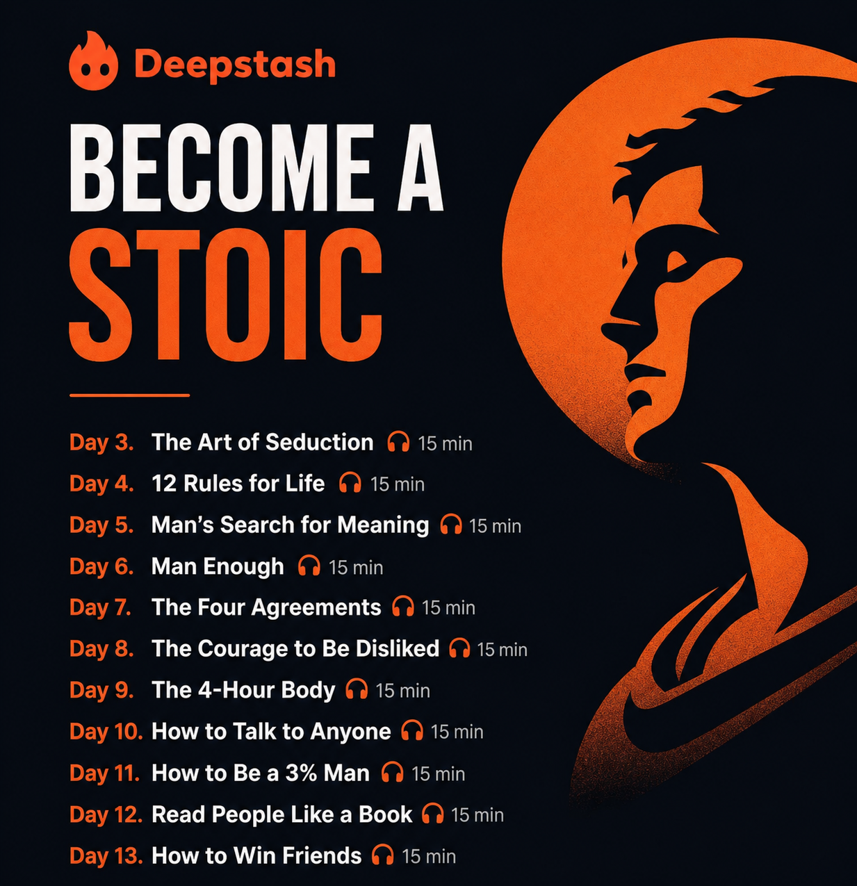 Deepstash Facebook ad