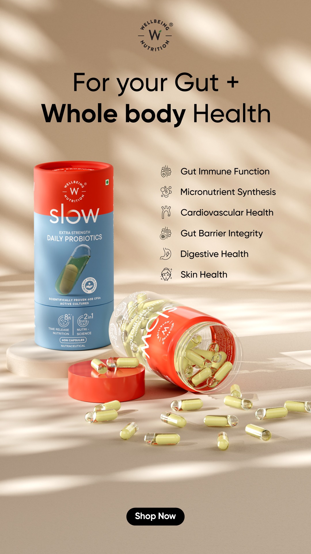 Wellbeing Nutrition Facebook ad