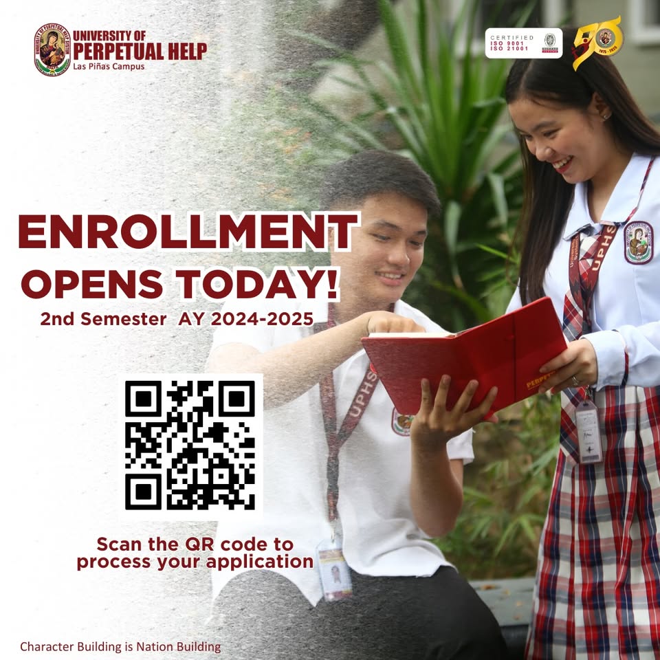 University of Perpetual Help System DALTA - Las Piñas Facebook ad