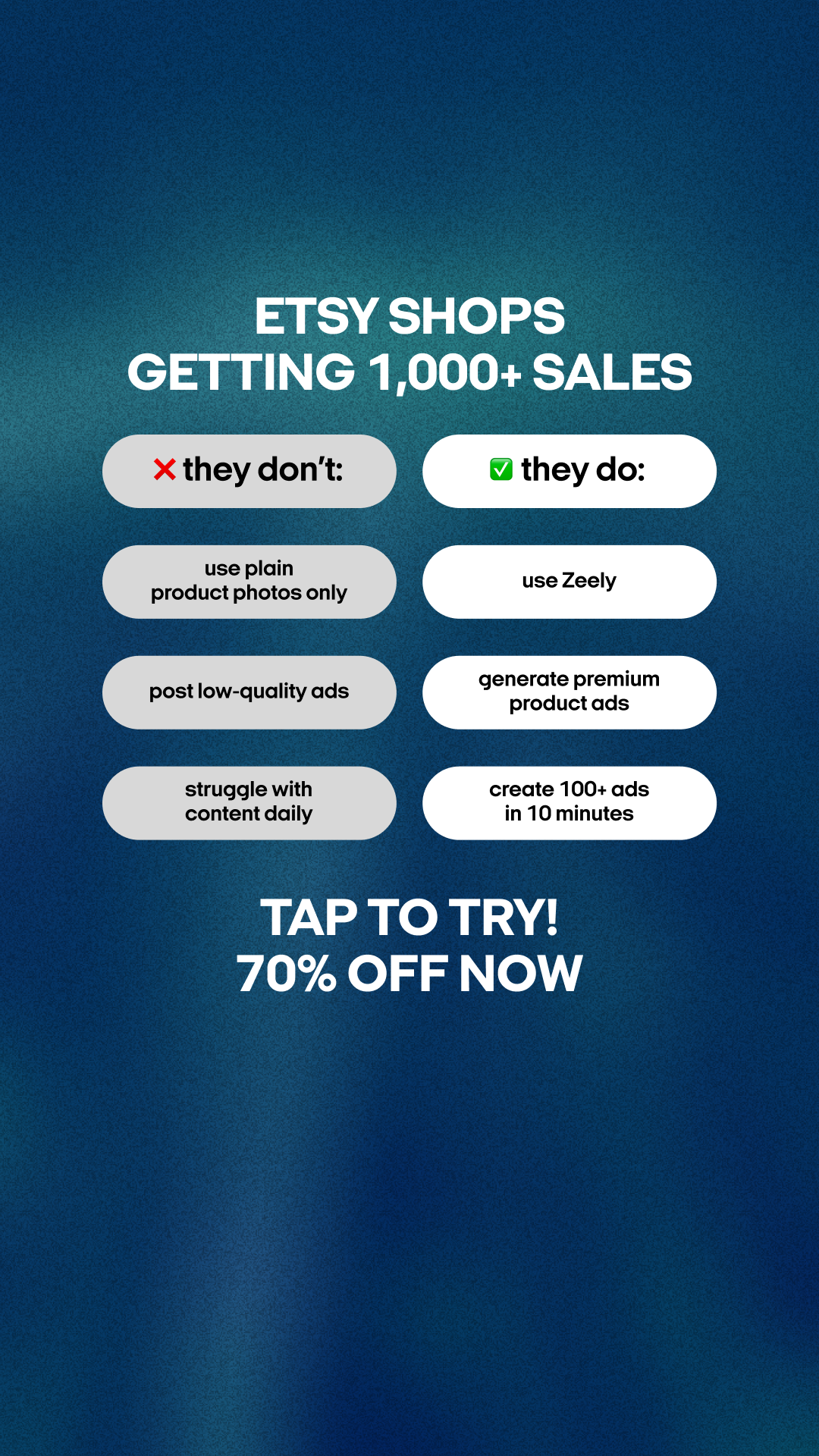 Zeely Facebook ad