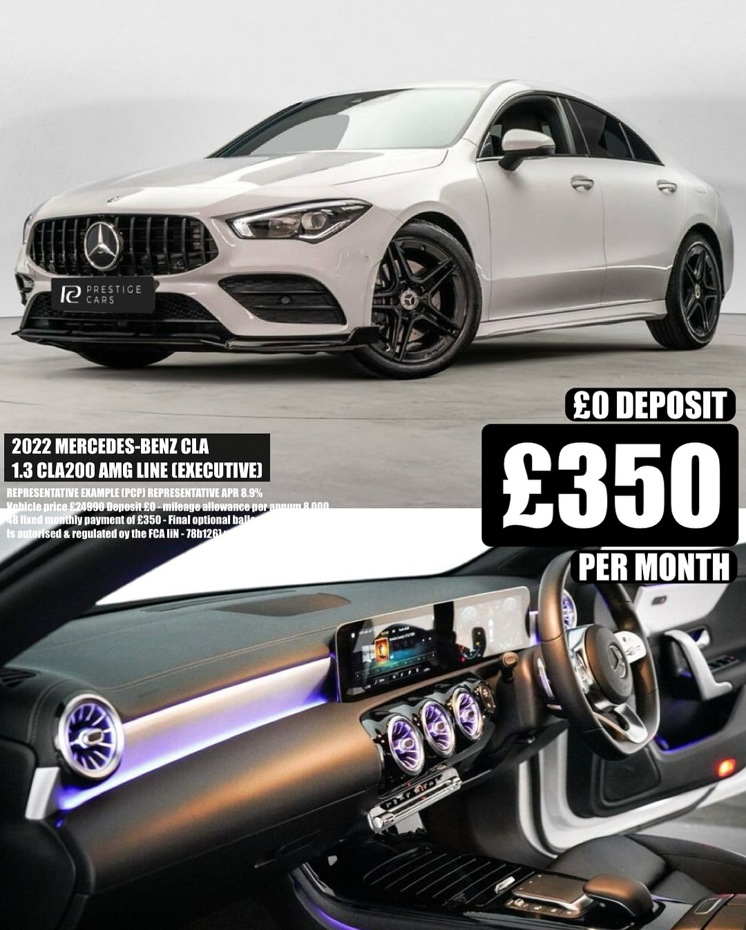 Prestige Cars Facebook ad