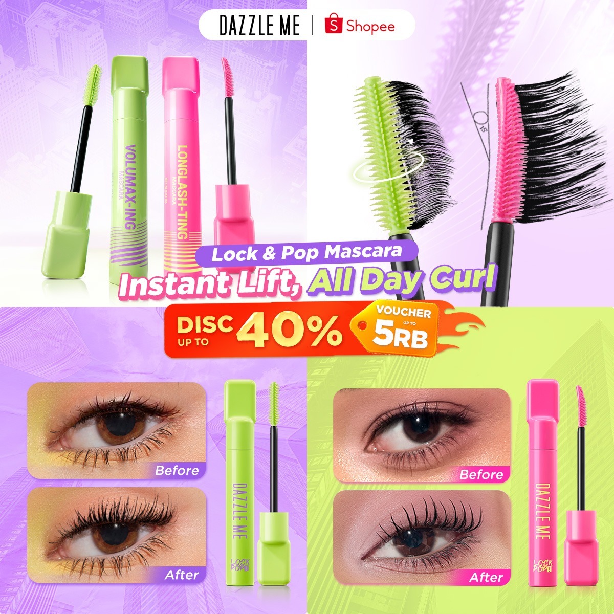 Dazzle Me Indonesia Facebook ad