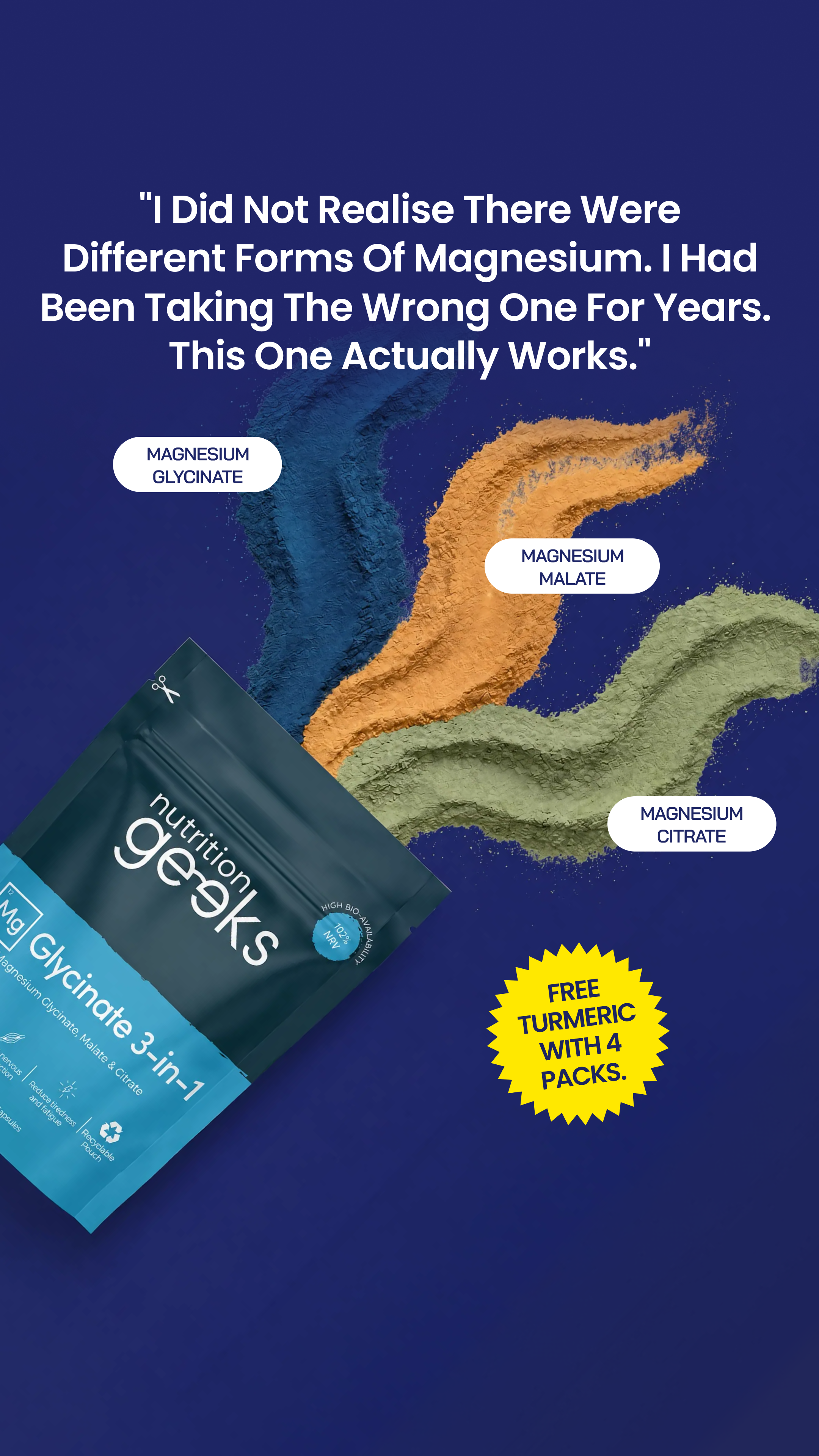 Nutrition Geeks Facebook ad