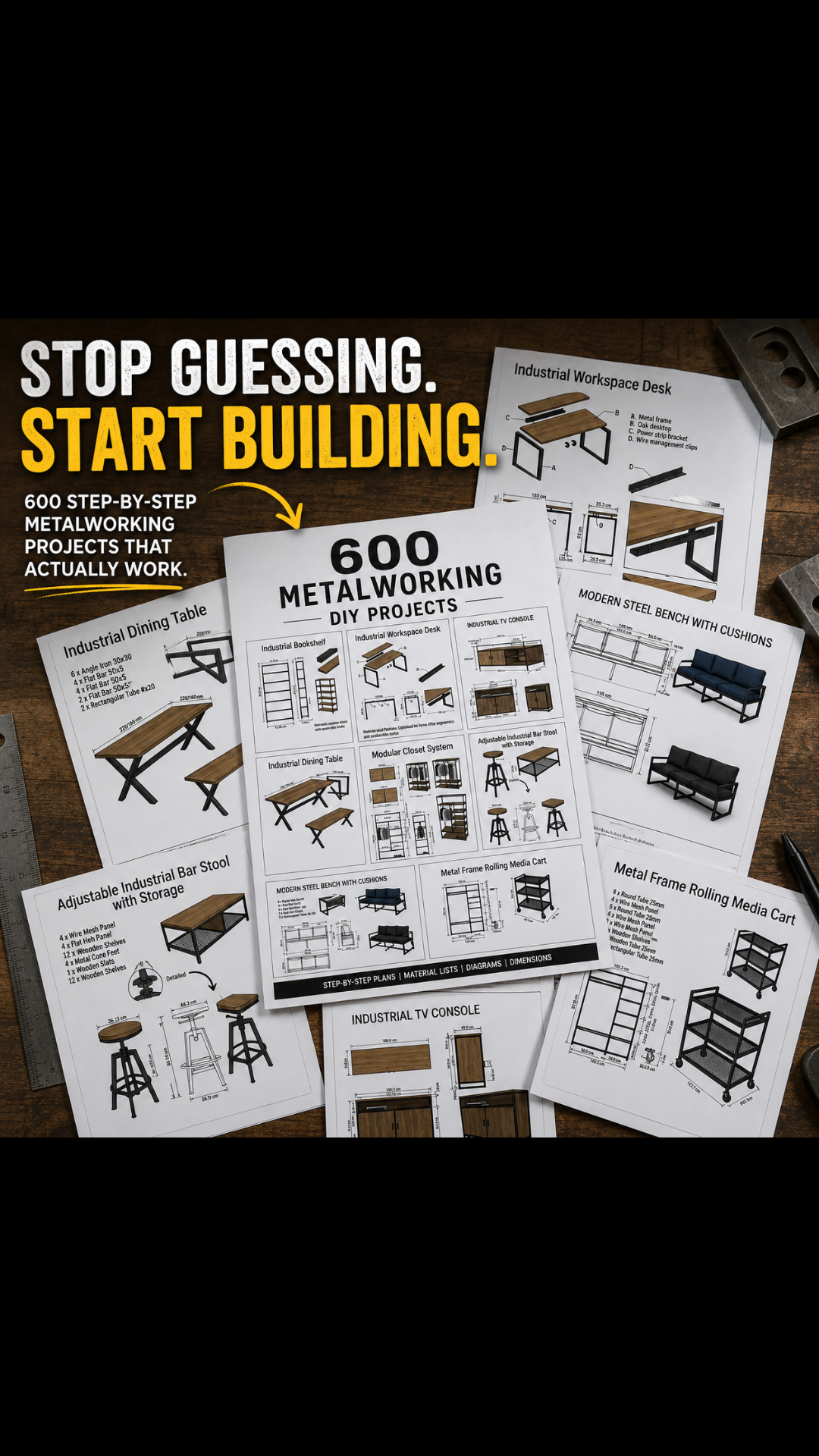 WoodCrafts DIY Facebook ad