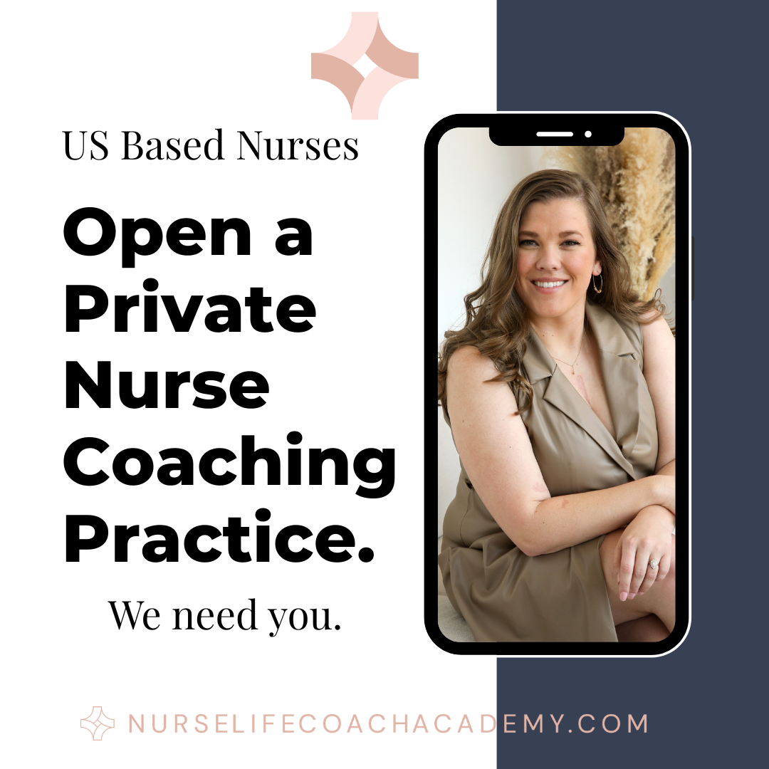 Nurse Life Coach Academy Facebook ad