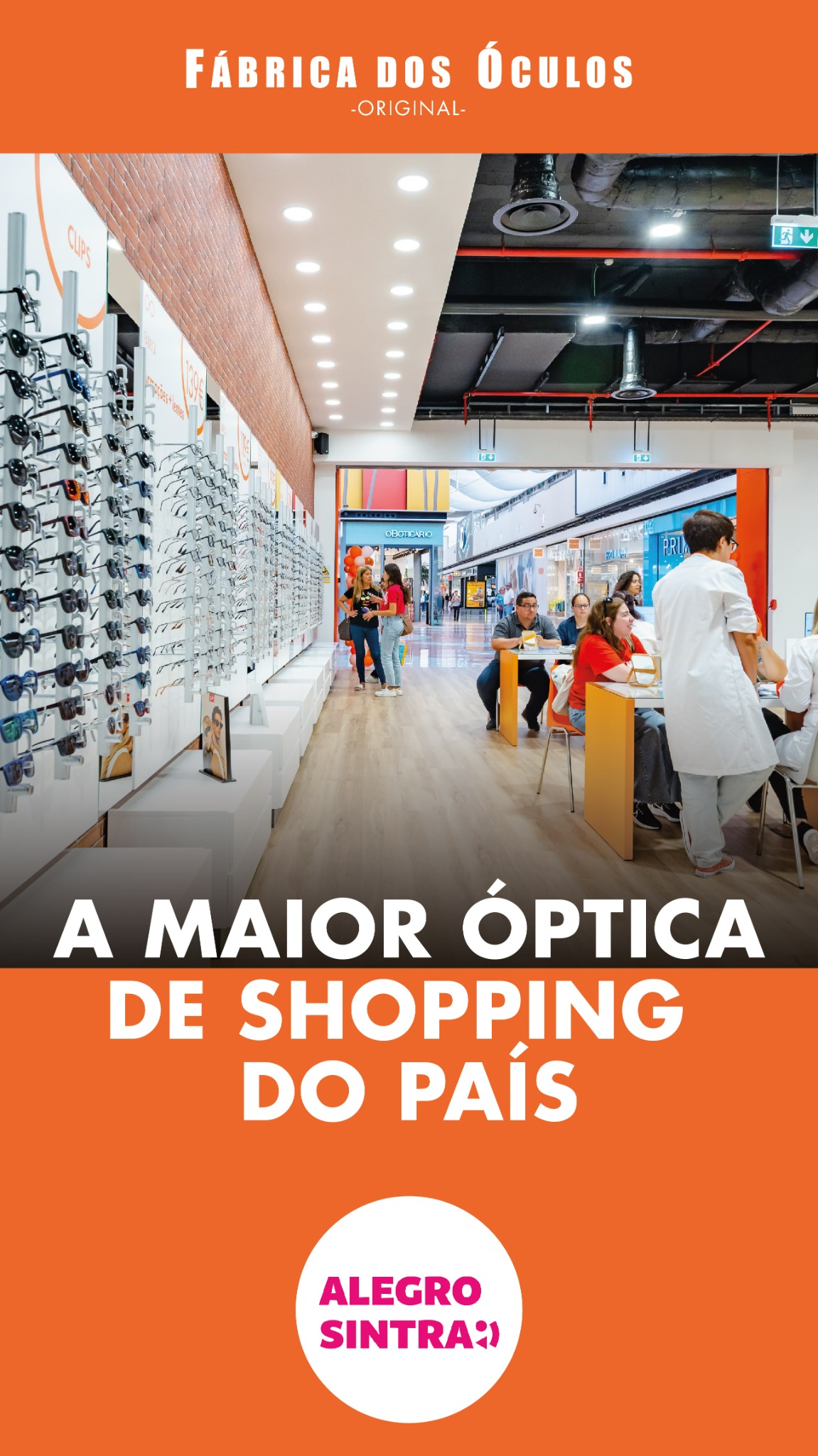 Fábrica dos Óculos - Original Facebook ad from Jul 31, 2024