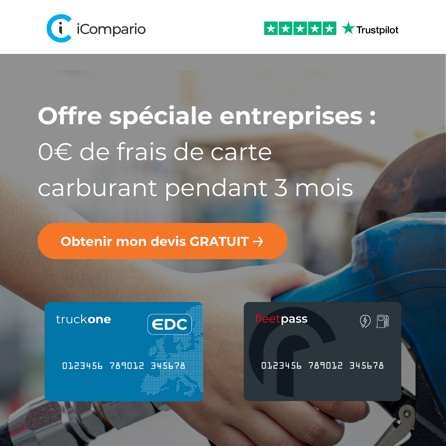 iCompario Facebook ad
