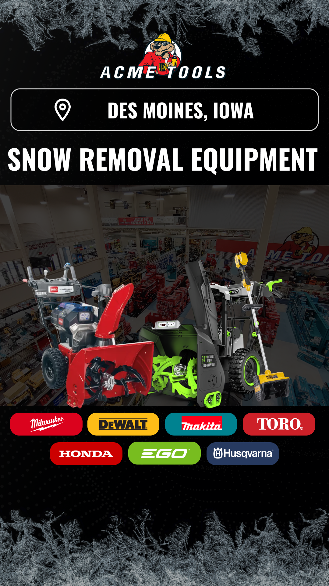 Acme Tools Facebook ad