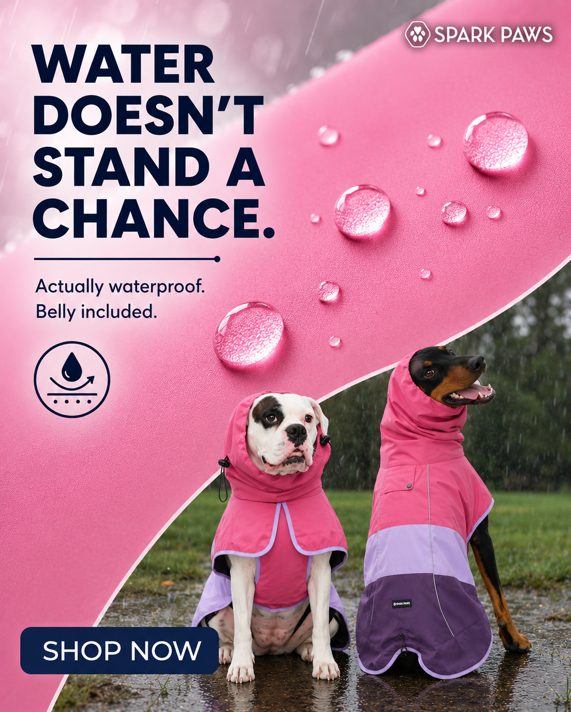 Spark Paws Facebook ad