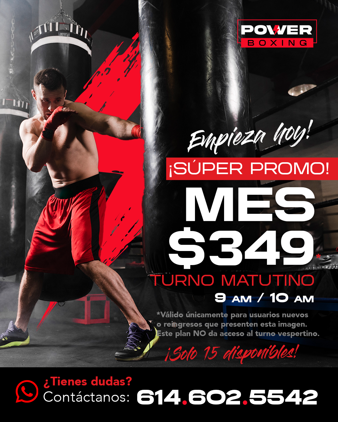 Power Boxing CUU Facebook ad from Feb 8, 2026