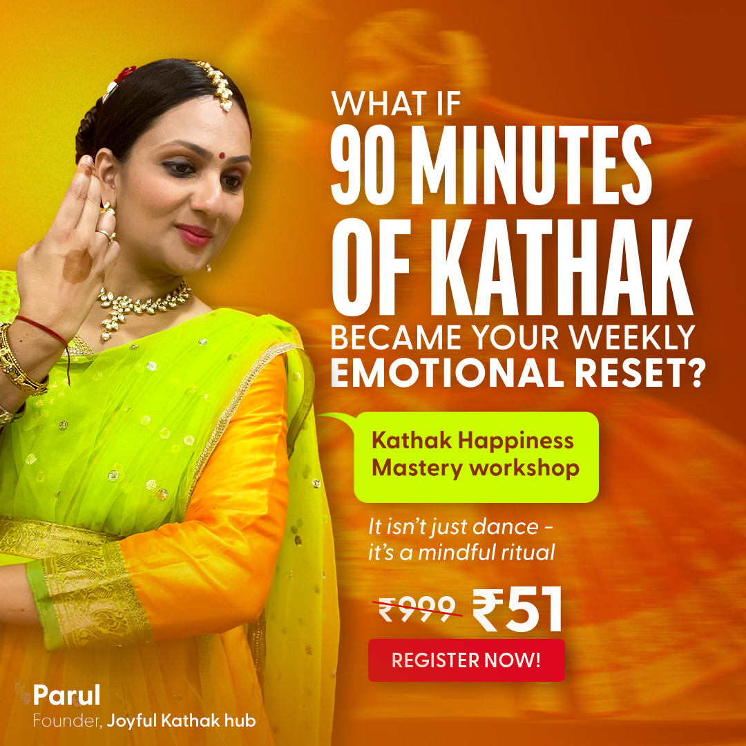 Kathak with Parul : Learn Kathak Online Facebook ad