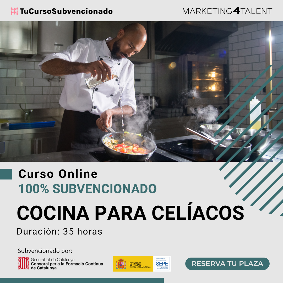 TuCursoSubvencionado Facebook ad: Amplía tus habilidades en cocina