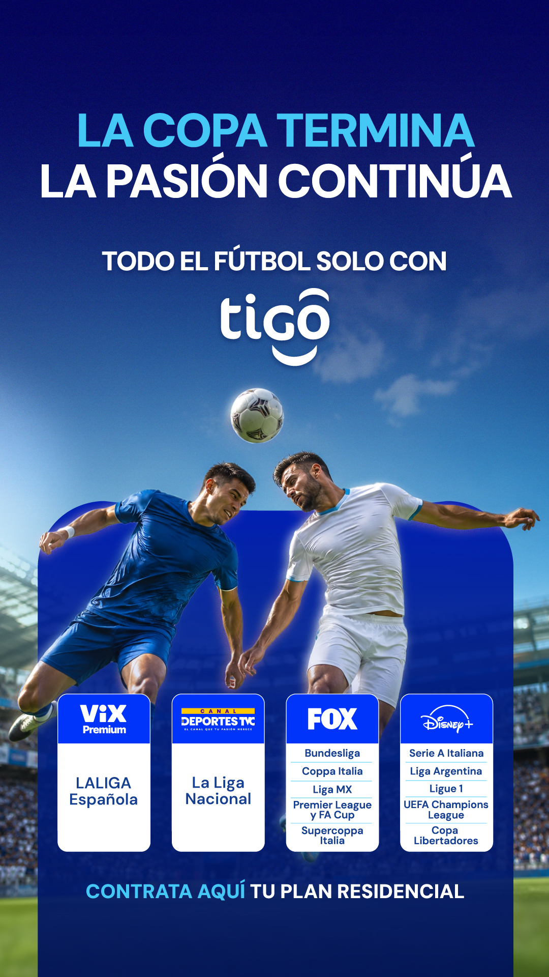 Tigo Honduras Facebook ad