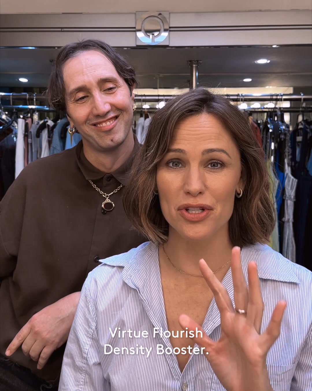 Virtue Labs Facebook ad: Award-Winning Hair Growth for Women