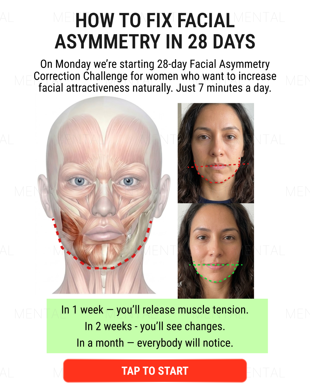 Mimika - Face Yoga Exercises Facebook ad