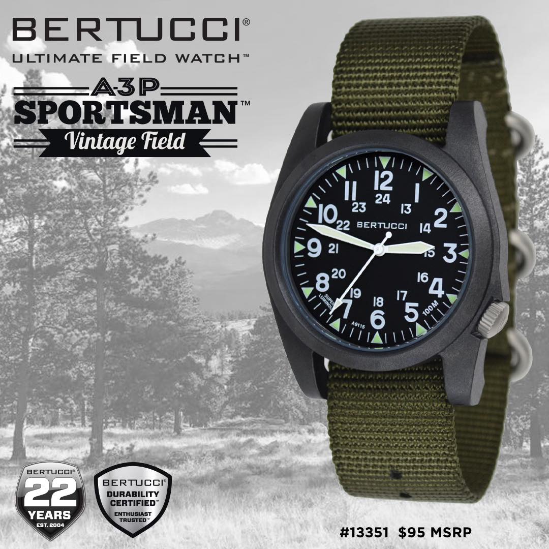 Bertucci Watches Facebook ad: Classic American Field Watch