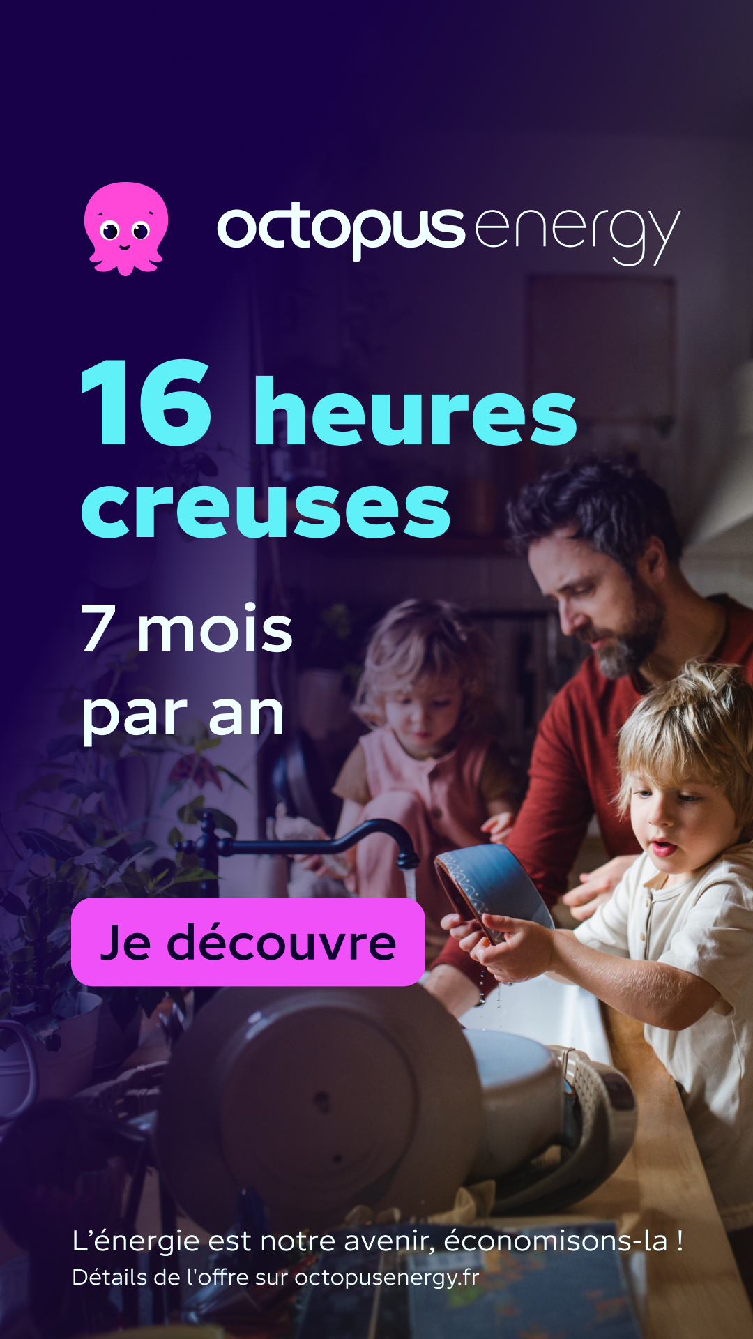 Octopus Energy Facebook ad