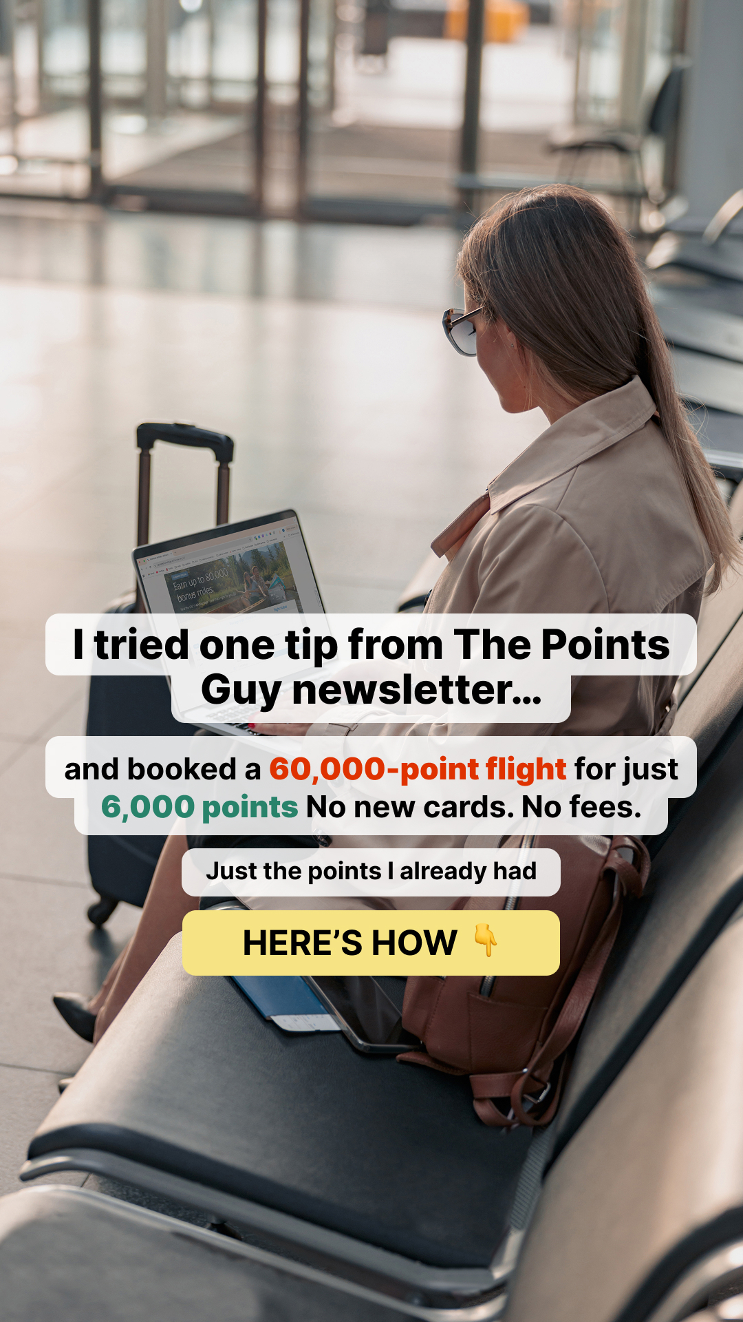 The Points Guy Facebook ad