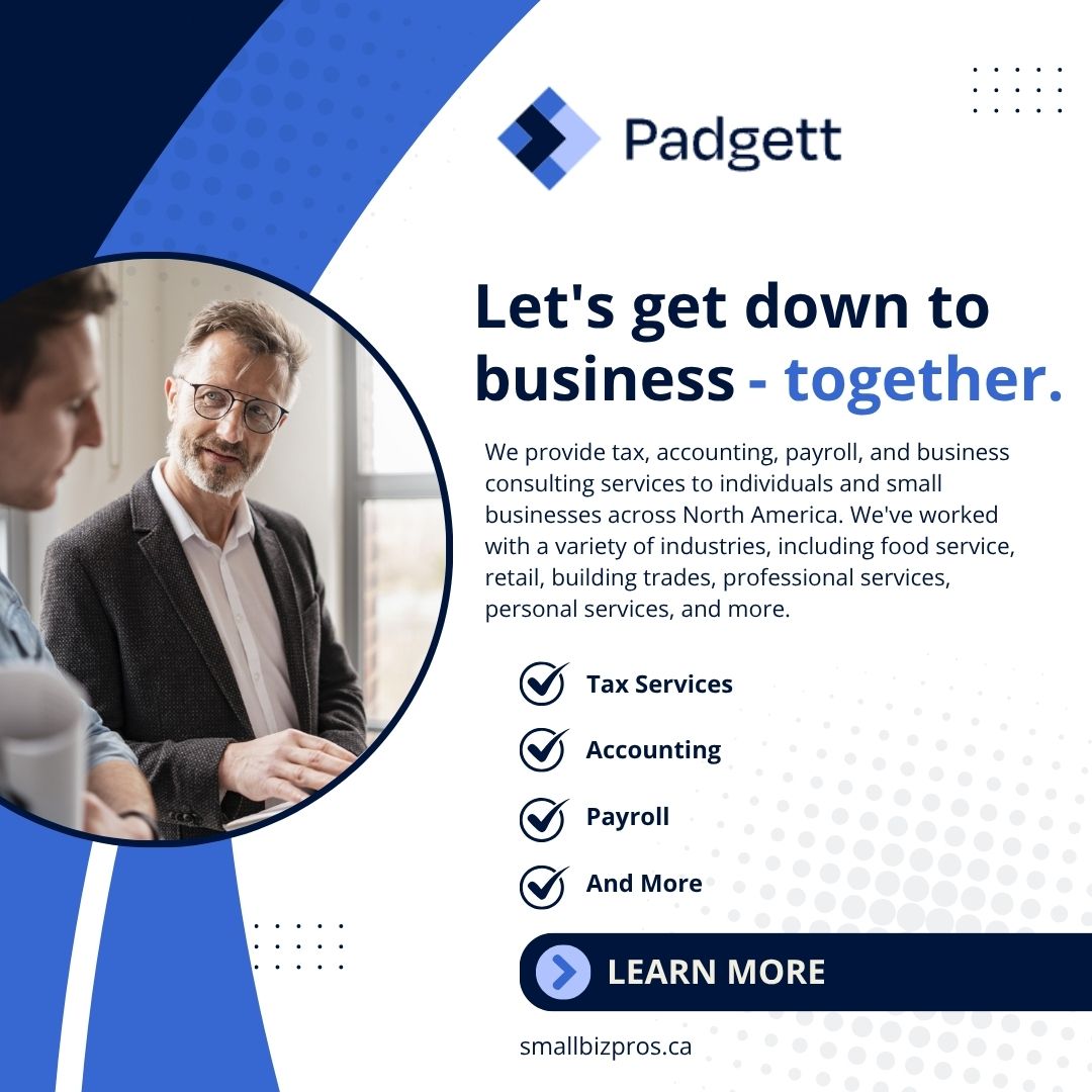 Padgett Business Services of Canada Facebook ad