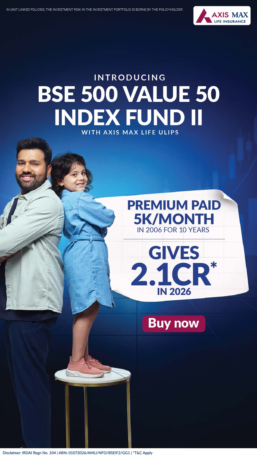 Axis Max Life Insurance Facebook ad
