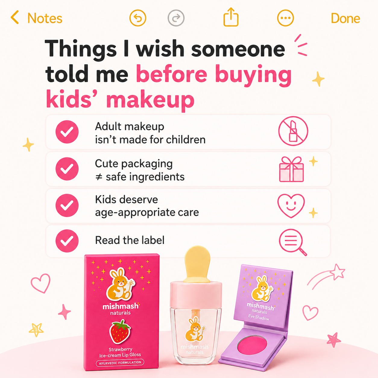 Mishmash Naturals  Facebook ad