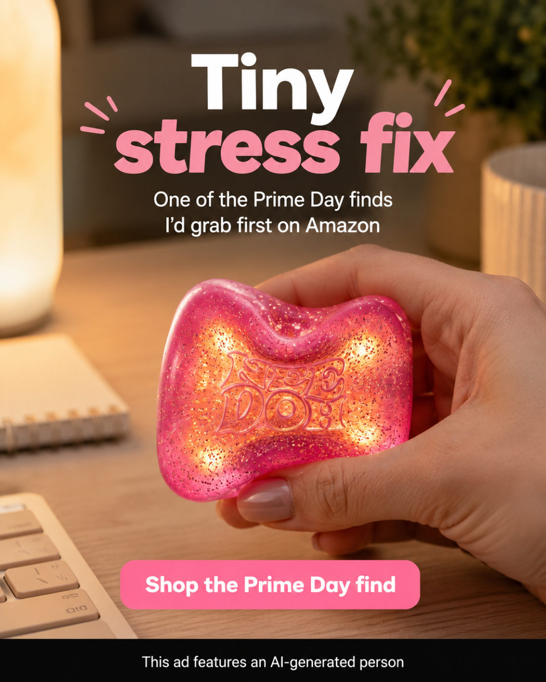 Neta Recommends Facebook ad: Quick stress relief in seconds