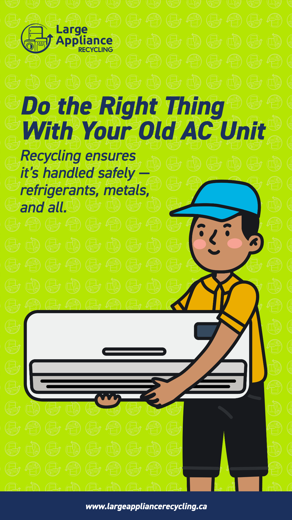 Large Appliance Recycling BC Facebook ad