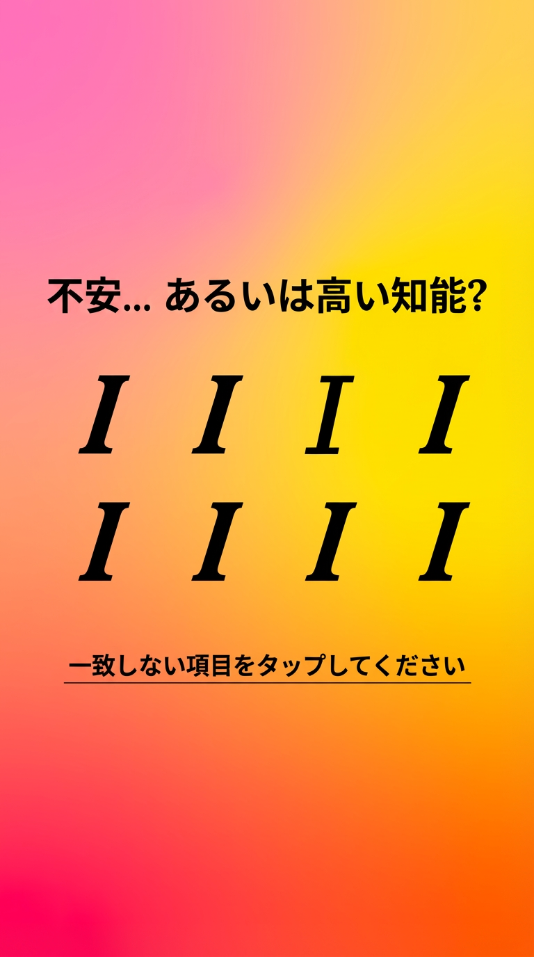 International IQ test Facebook ad