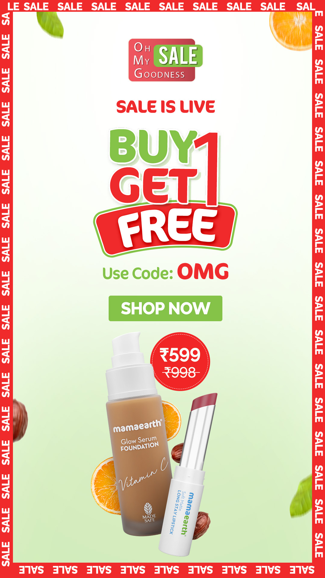 Mamaearth Facebook ad