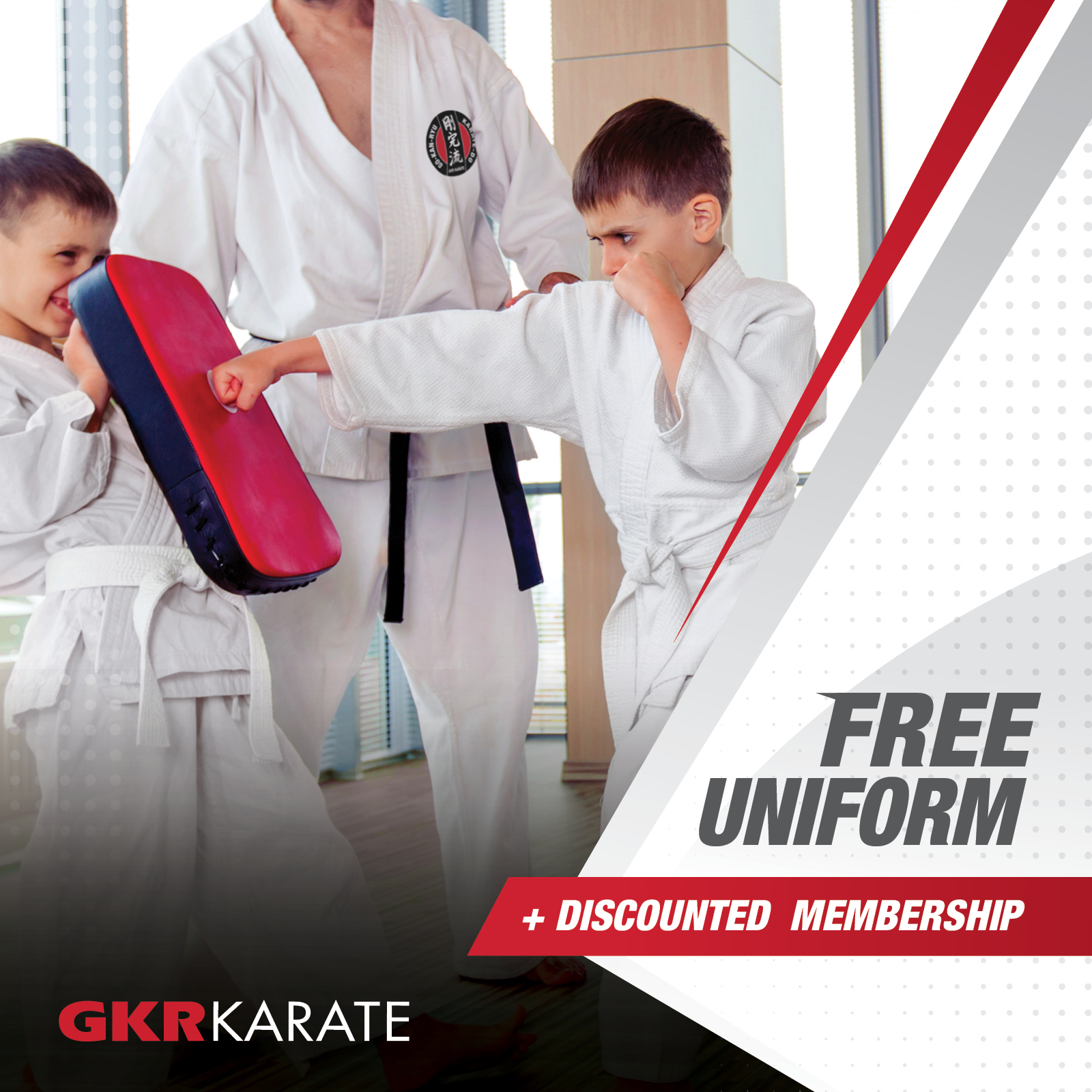 GKR Karate Facebook ad
