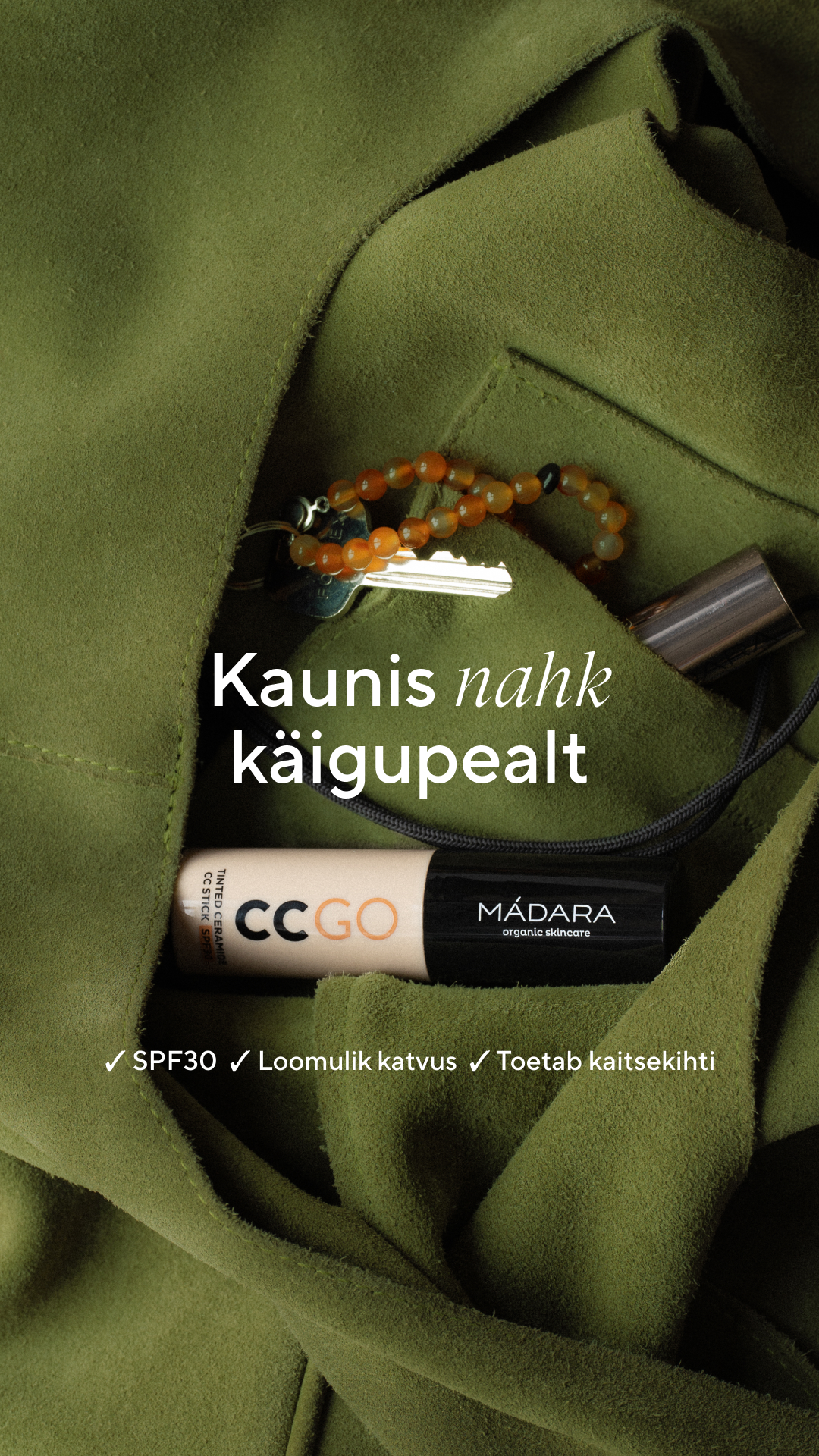Mádara Organic Skincare Facebook ad