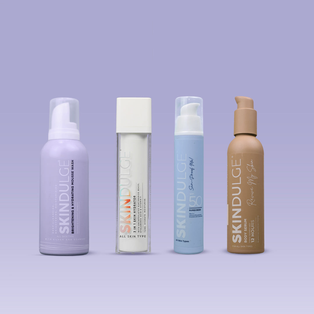 Skindulge Facebook ad: Fresh, clean & hydrated skin starts here!