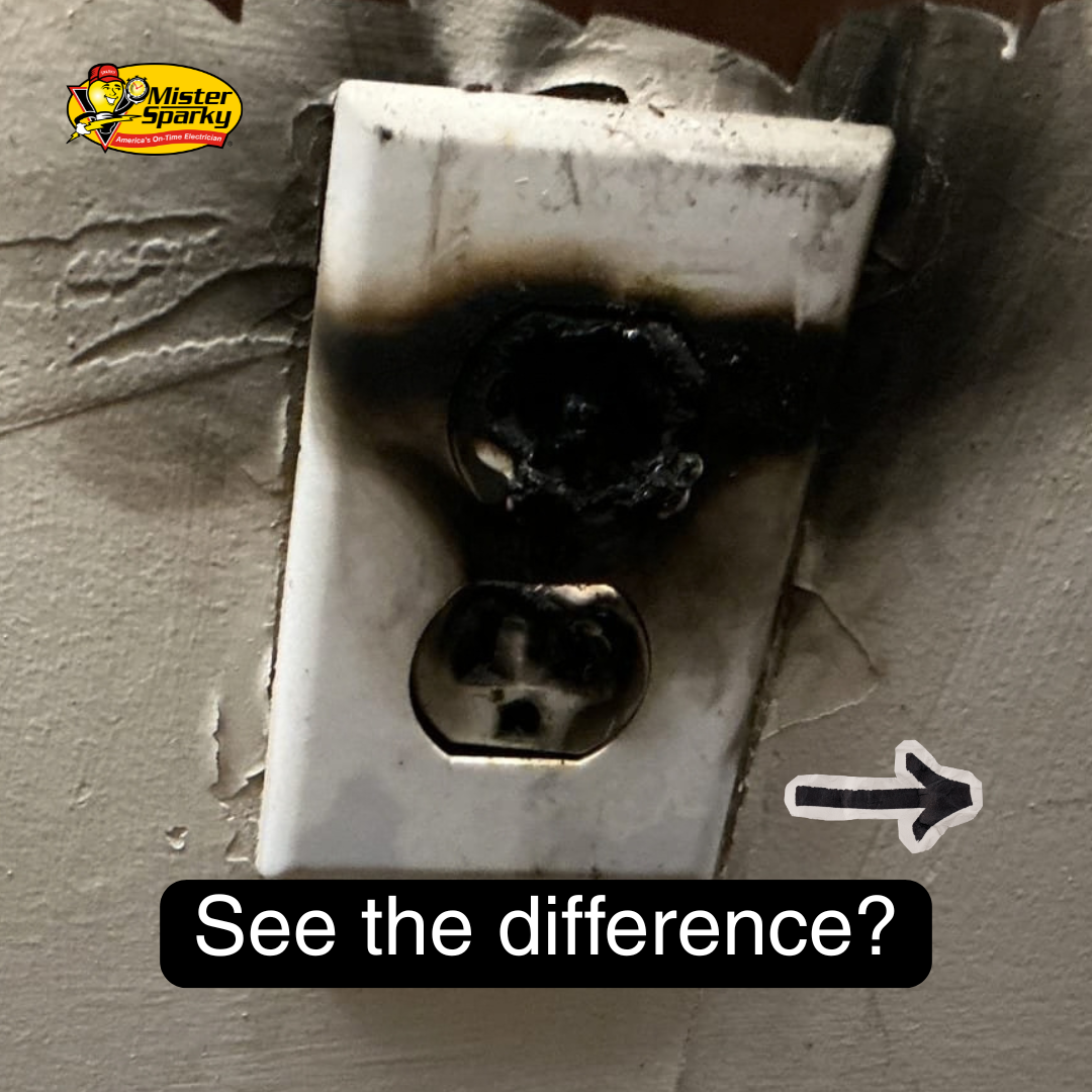 Mister Sparky of Memphis Facebook ad: What Good Electrical Work Looks Like