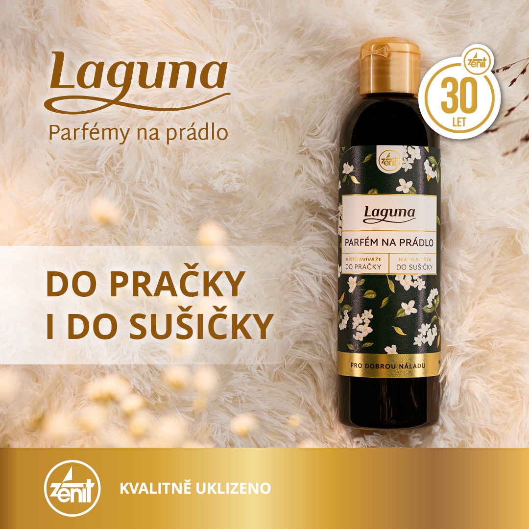 Zenit Čáslav Facebook ad: Parfémy na prádlo Laguna