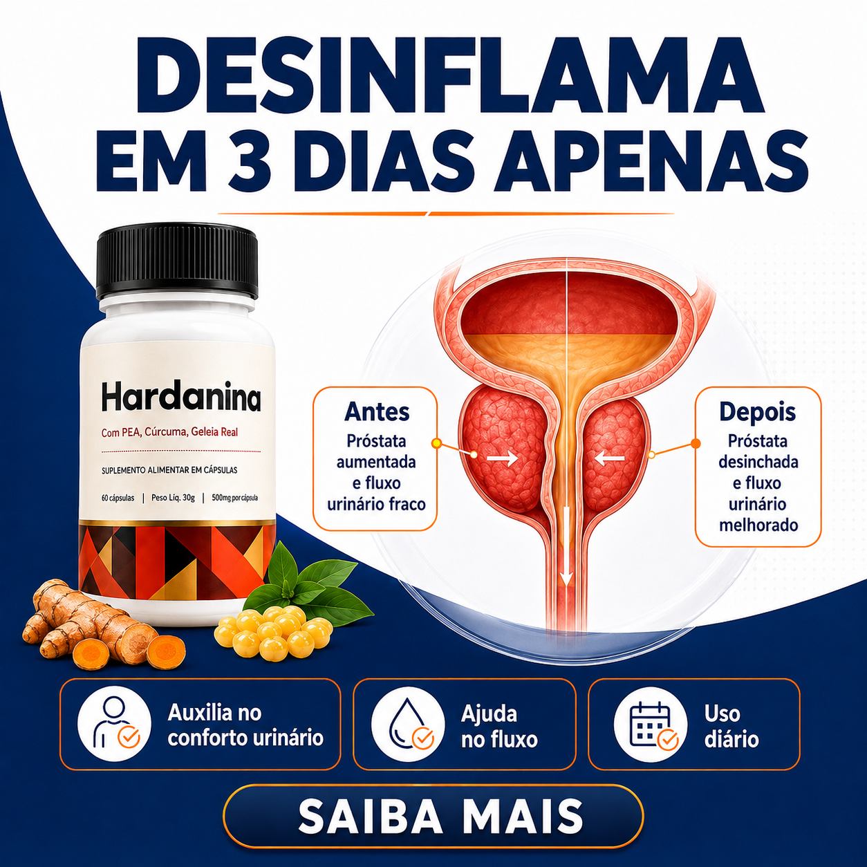 Hardanina Brasil Facebook ad: Clique em saiba mais e tenha melhores noites de sono