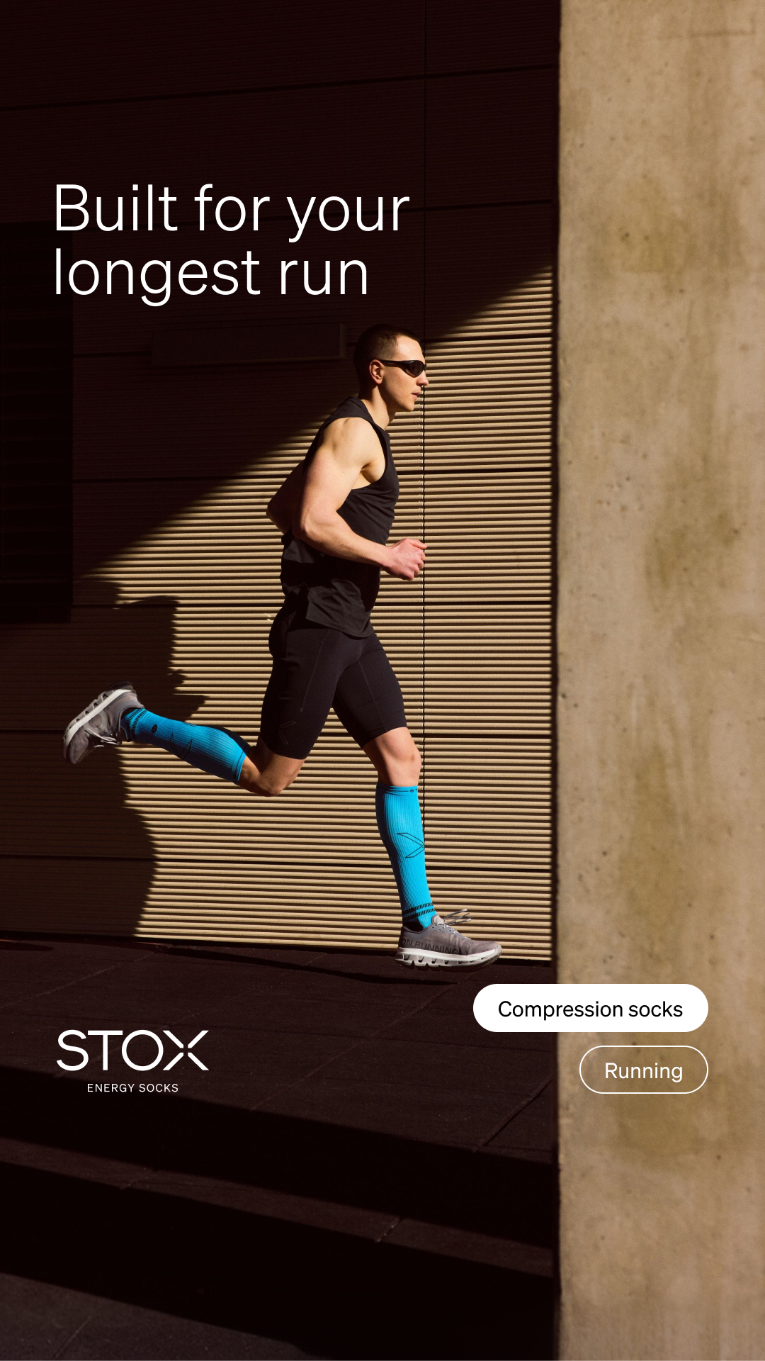 STOX Energy Socks Facebook ad