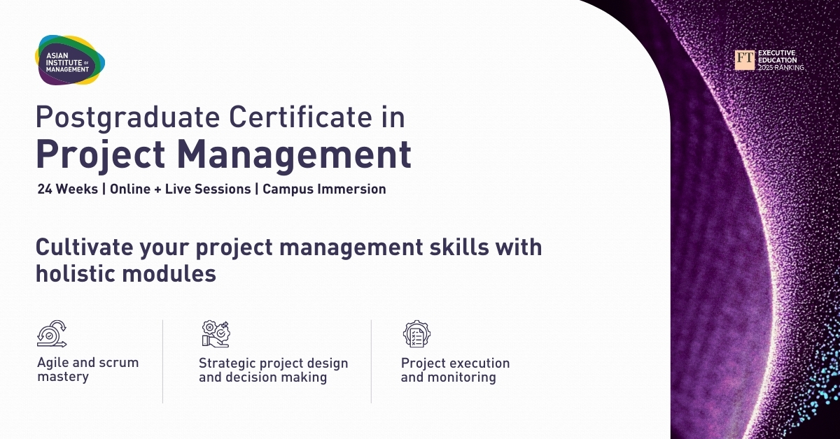Asian Institute of Management Facebook ad