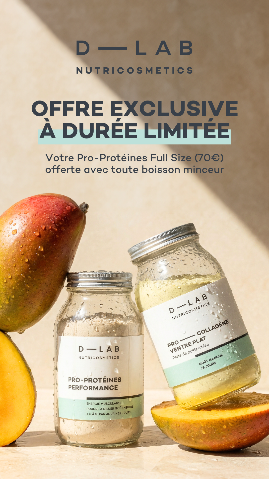 D-LAB NUTRICOSMETICS Facebook ad